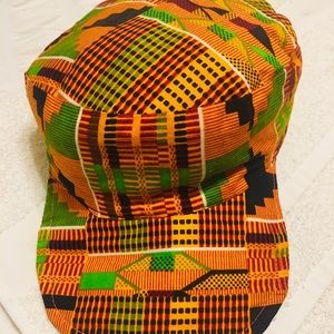 Kente Kufi Kofi Cap Hat